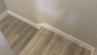staircase flooring and trim